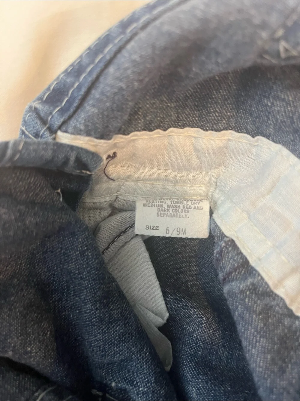 Vintage OshKosh B'gosh Toddler Denim Overalls - Blue